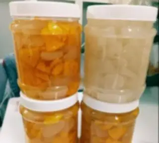 Hình ảnh Hạt đác đường phèn 1 hủ 900g