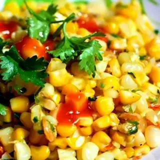 Bắp xào tóp mỡ ruốc tôm Tây Ninh - 25.000 ₫ tại Hamburger & Bánh Mì Minh Anh - Thanh Đa