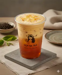 Hồng Trà Sủi Bọt - 25.000 ₫ tại Tiệm Ba Trà - Trà & Trà Sữa - Cù Lao