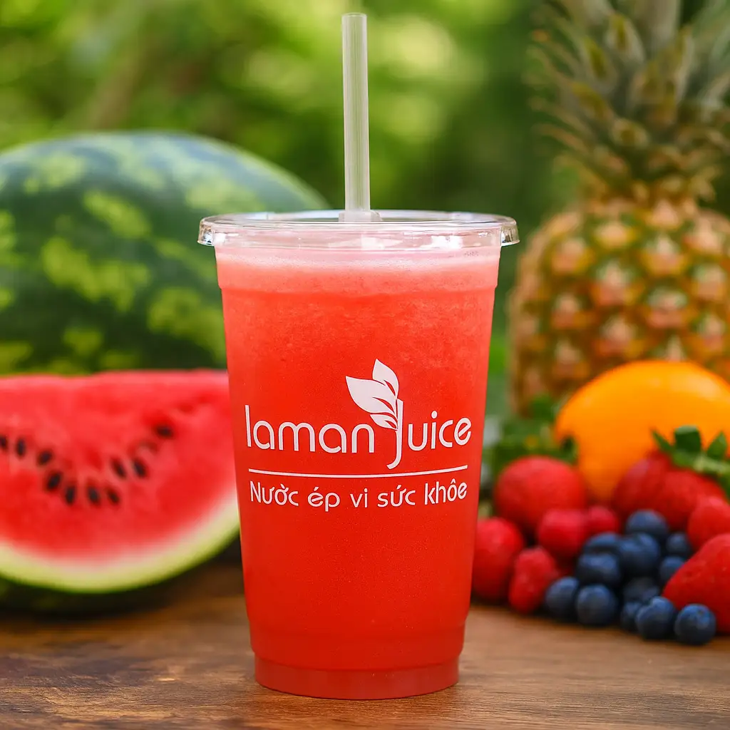 J02 Nước Ép Dưa Hấu Long An - 26.000 ₫ tại Laman Juice - Sinh Tố & Nước Ép Trái Cây Vì Sức Khoẻ - Nguyễn Thượng Hiền