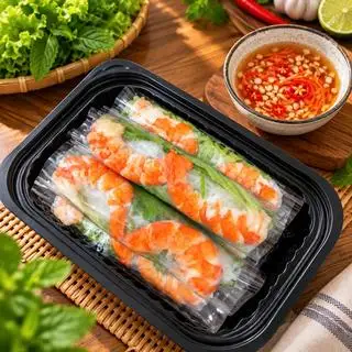 Hình ảnh Bánh Tráng Cuốn Tôm Thịt Đặc Biệt 5 cái
