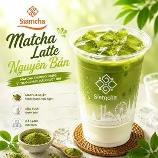 Matcha latte - 39.000 ₫ tại Siamcha Phú Nhuận - Trà Sữa Thái Chuẩn Vị - Đặng Văn Ngữ