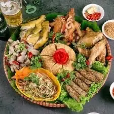 Hình ảnh mâm mẹt gà C 