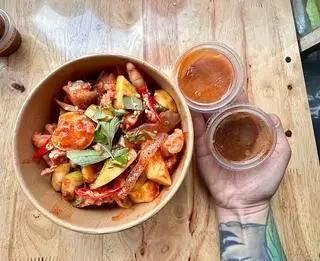 Sứa Sốt Thái (Sire L) - 135.000 ₫ tại Xanh Food - Chân Gà Sốt Thái, Bánh Tráng Trộn & Sinh Tố - Nguyễn Văn Lượng