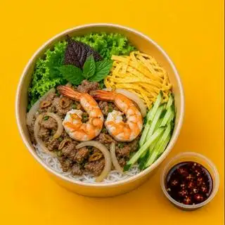 Bún tôm - 80.000 ₫ tại Bún Nước Tương - Healthy Thu Hằng - Nguyễn Cảnh Chân