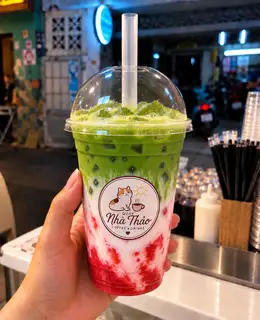Hình ảnh Matcha Latte Dâu
