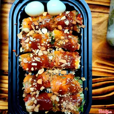 Hình ảnh Bánh tráng cuộn sốt me