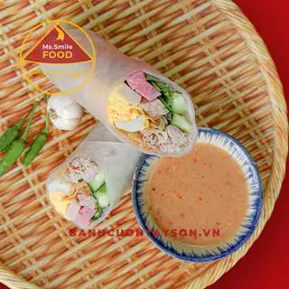 2 Cuốn Sẵn Lụi Heo ( Đặc Biệt) - 69.000 ₫ tại Bánh Cuốn Tây Sơn MsSmile FOOD - Hòa Hảo
