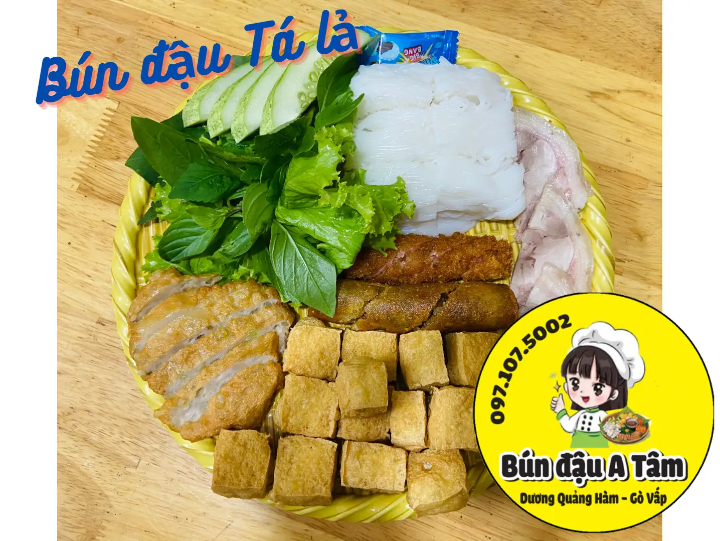 Bún đậu tá lả - 65.000 ₫ tại A Tâm - Bún Đậu Mắm Tôm