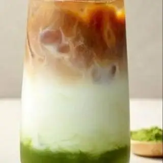 Hình ảnh cafe matcha  M