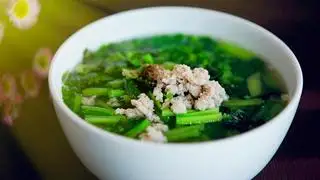 Canh BÍ thịt Bằm Nhỏ - 15.000 ₫ tại Quán Số 1 - Cơm Tấm & Bún Thịt Nướng - Nguyễn Thượng Hiền