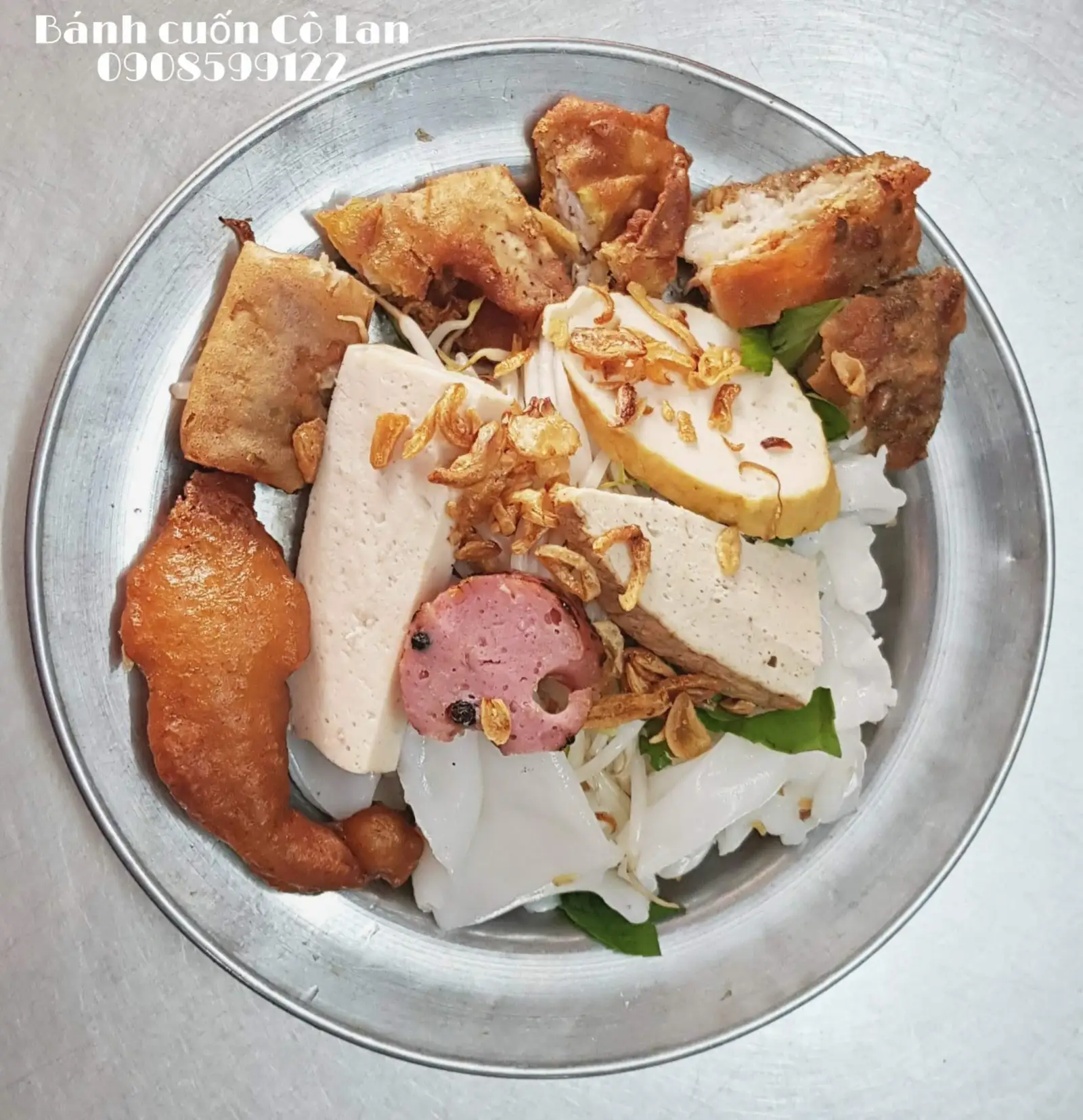Bánh Ướt full topping - 40.000 ₫ tại Bánh Cuốn Bánh Ướt Cô Lan - Trần Khắc Chân