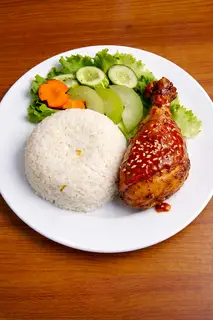 Hình ảnh Cơm gà sốt tiêu