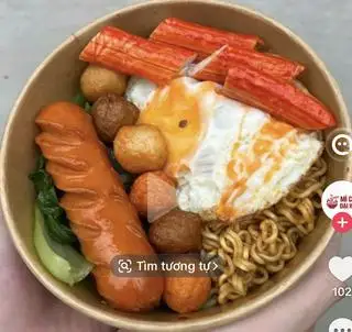 Hình ảnh mì trộn siêu cay