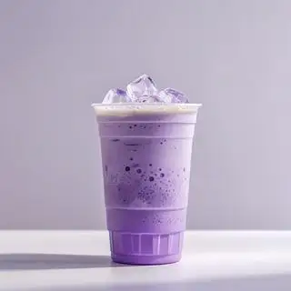 Hình ảnh Latte khoai môn size L