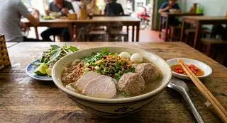 Hình ảnh Bánh canh bò viên