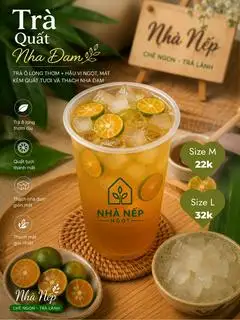 Hình ảnh Trà quất nha đam size L 700ml