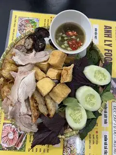 Hình ảnh bún đậu nem rán