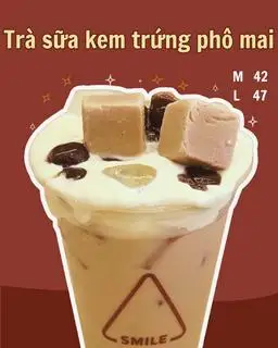 Hình ảnh Trà sữa kem trứng phô mai