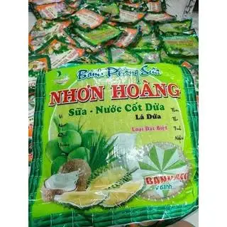 Hình ảnh Phồng Sữa Dừa Lá Dứa (Bịch to)