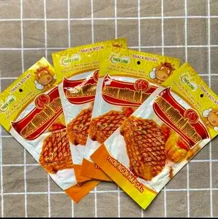 Hình ảnh 2 gói Snack hương bò thơm cay 