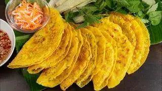 Hình ảnh Bánh xèo tôm thịt ( 2 cái)