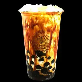 Đường nâu trà sữa dâu - 35.000 ₫ tại Trà Sữa Tiger Sugar - Nguyễn Văn Đậu