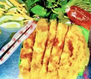  2 Cái Bánh Xèo Chay Nhân Giá - 75.000 ₫ tại Bánh Xèo Giòn Giòn - Bò Nướng Lá Lốt Mỡ Chài - Vĩnh Viễn