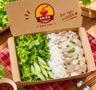 Hình ảnh [ĐÔI THANH NHẸ] bún thịt luộc + bún đậu trứng lòng đào