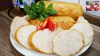 chả chiên thêm - 14.000 ₫ tại Bánh Cuốn Nóng, Bánh Ướt Lòng Gà & Bánh Cuốn Lòng Đào - Lê Văn Sỹ