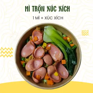 Hình ảnh Mì trộn xúc xích 