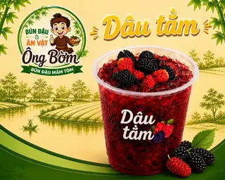 Nước dâu tằm  - 25.000 ₫ tại Bún Đậu Mắm Tôm & Ăn Vặt Ông Bờm - Thích Quảng Đức