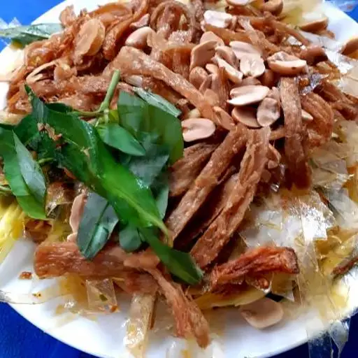 Bánh tráng trộn chay - 35.000 ₫ tại Quán Chay Ngọc Thảo - Bánh Mì, Xôi & Hủ Tiếu - Trương Hoàng Thanh