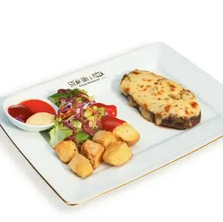 Bò Mỹ đặc biệt phô mai đút lò 200 gram - 252.000 ₫ tại Steak Bin & Pizza 27 - Nguyễn Văn Trỗi