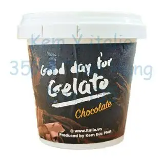 Hình ảnh Kem Hộp 380ml (250g) Socola (Chocolate)