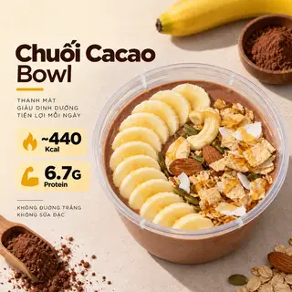 Hình ảnh Chuối Cacao Bowl