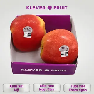 Hình ảnh Táo Envy Mỹ - Khay 2 quả~0,66kg - USA Apples - Klever Fruit