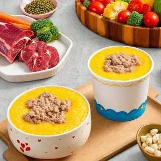 Hình ảnh Cháo bò hầm rau củ
