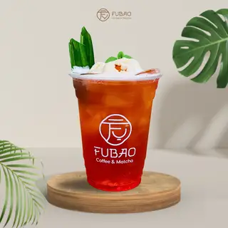 Trà Vải Hoa Hồng - 43.000 ₫ tại Fubao Coffee - Cà Phê Sữa Gấu - Lê Thị Hồng