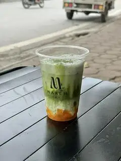 Hình ảnh Matcha latte xoài