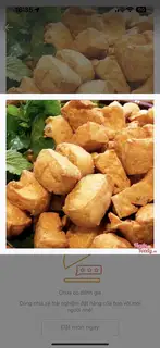 Đậu hũ - 7.000 ₫ tại Bini Food - Cá Viên Chiên & Ăn Vặt - Nguyễn Thị Thập