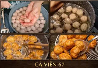 Hình ảnh Bò viên gân nhà làm