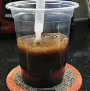 Hình ảnh càphê đen đá