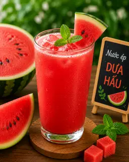 Nước ép dưa hấu - 39.000 ₫ tại Sinh Tố Nước Ép Tiên Tiên - Đường 12