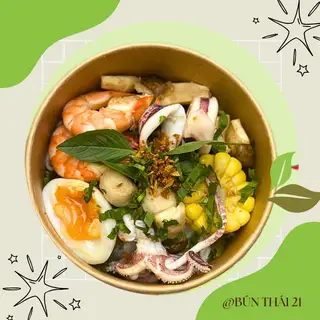 Mì trộn hải sản - 79.000 ₫ tại Bún Thái 21 - Đặng Lộ