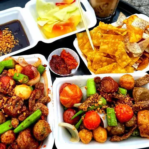 Combo cá viên chiên nước mắm bơ tỏi - thập cẩm size nhỏ - 80.000 ₫ tại Lucky Quán - Cá Viên Chiên Nước Mắm - Huỳnh Tấn Phát