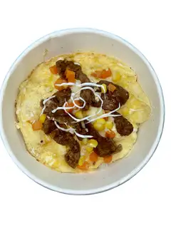 Hình ảnh Cơm Phủ Trứng - Thịt Bò