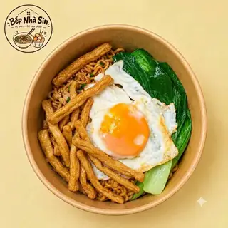 Hình ảnh Mì Trộn Trứng & Chả Cá Sợi