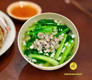 Canh cải thịt bằm - 15.000 ₫ tại 2 Chị Em - Cơm Gà Nha Trang - Hoa Sứ