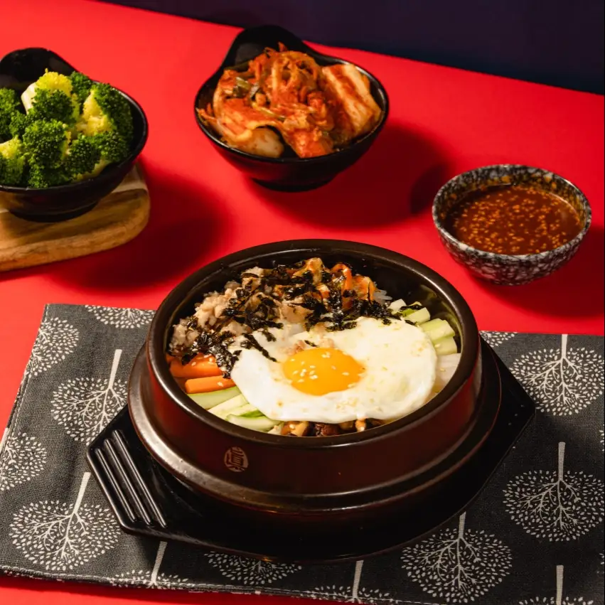 Hình ảnh cơm trộn truyền thống 